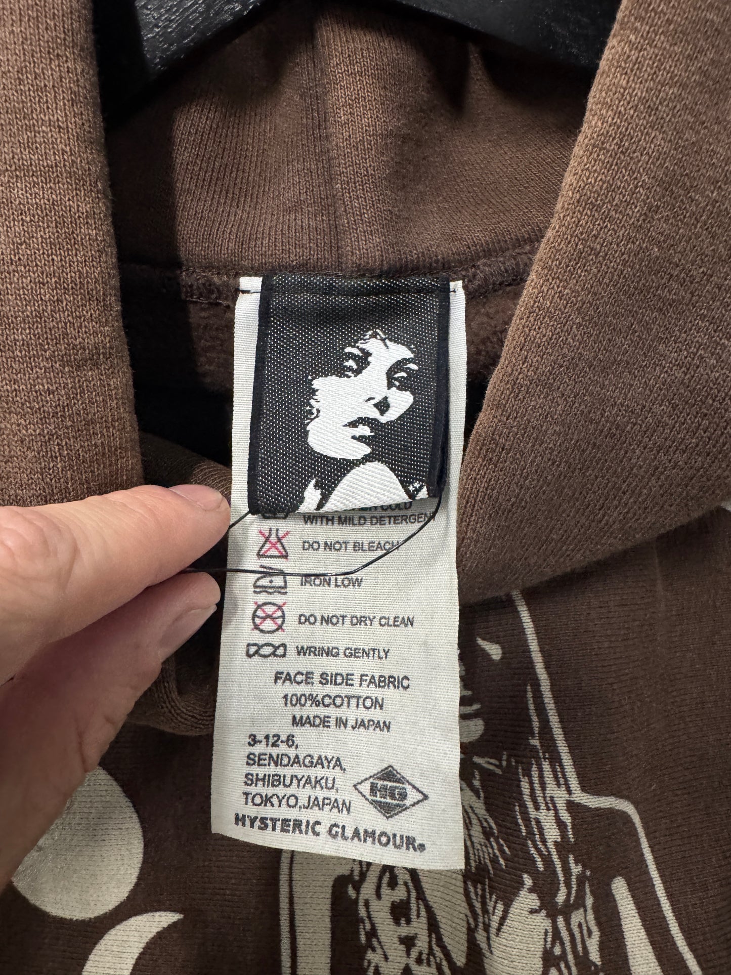 1990s Hysteric Glamour "Daily Improvisations" Hoodie [L]