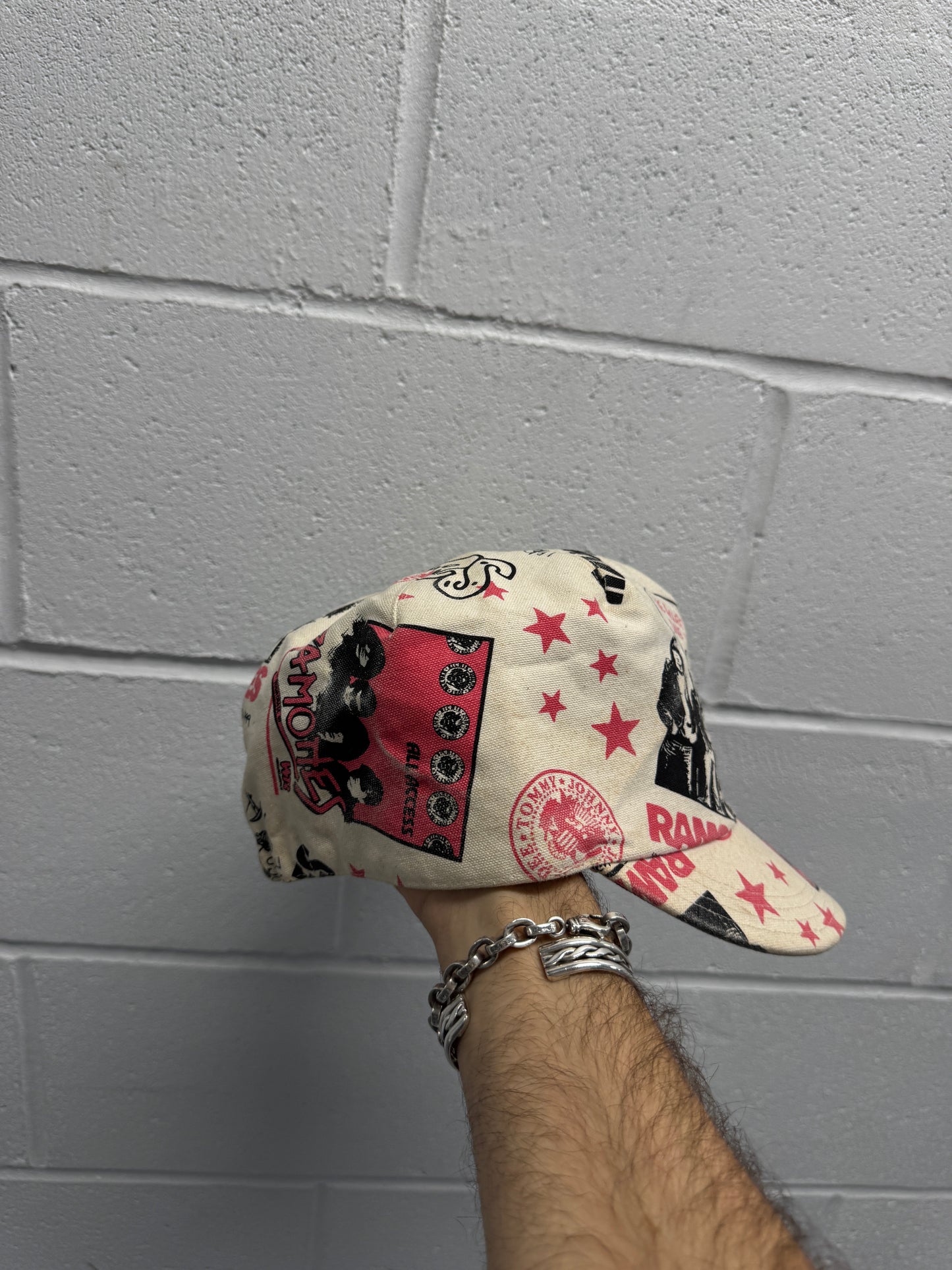 1990s Hysteric Glamour x Ramones Cadet Cap [OS]