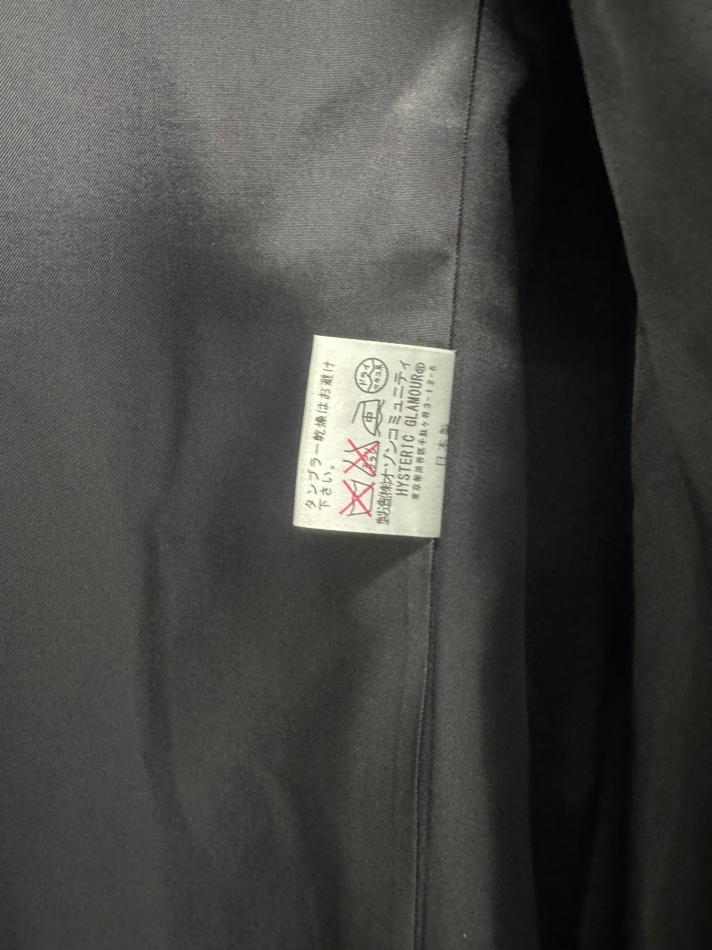 2000s Hysteric Glamour Hysterics Printed Long Coat [S]