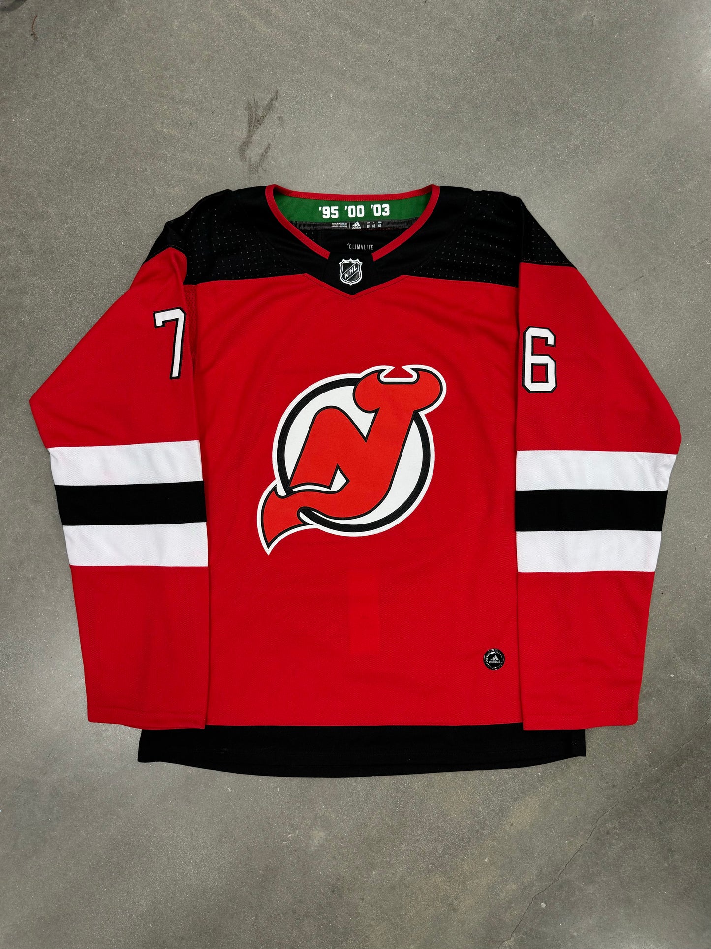 PK Subban #76 New Jersey Devils Adidas Hockey Jersey [XXL]