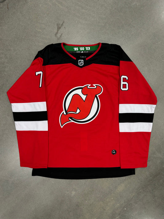 PK Subban #76 New Jersey Devils Adidas Hockey Jersey [XXL]