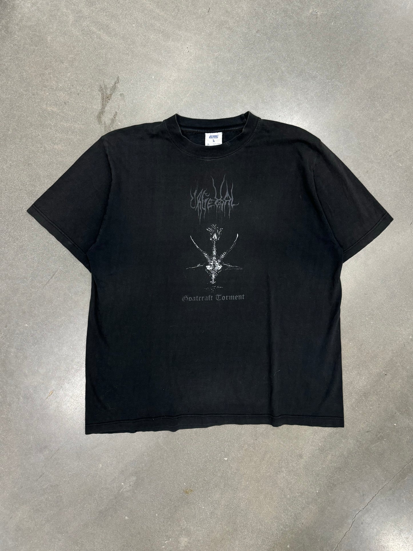 Vintage Urgehal Goatcraft Torment Black Metal T-Shirt [XL]
