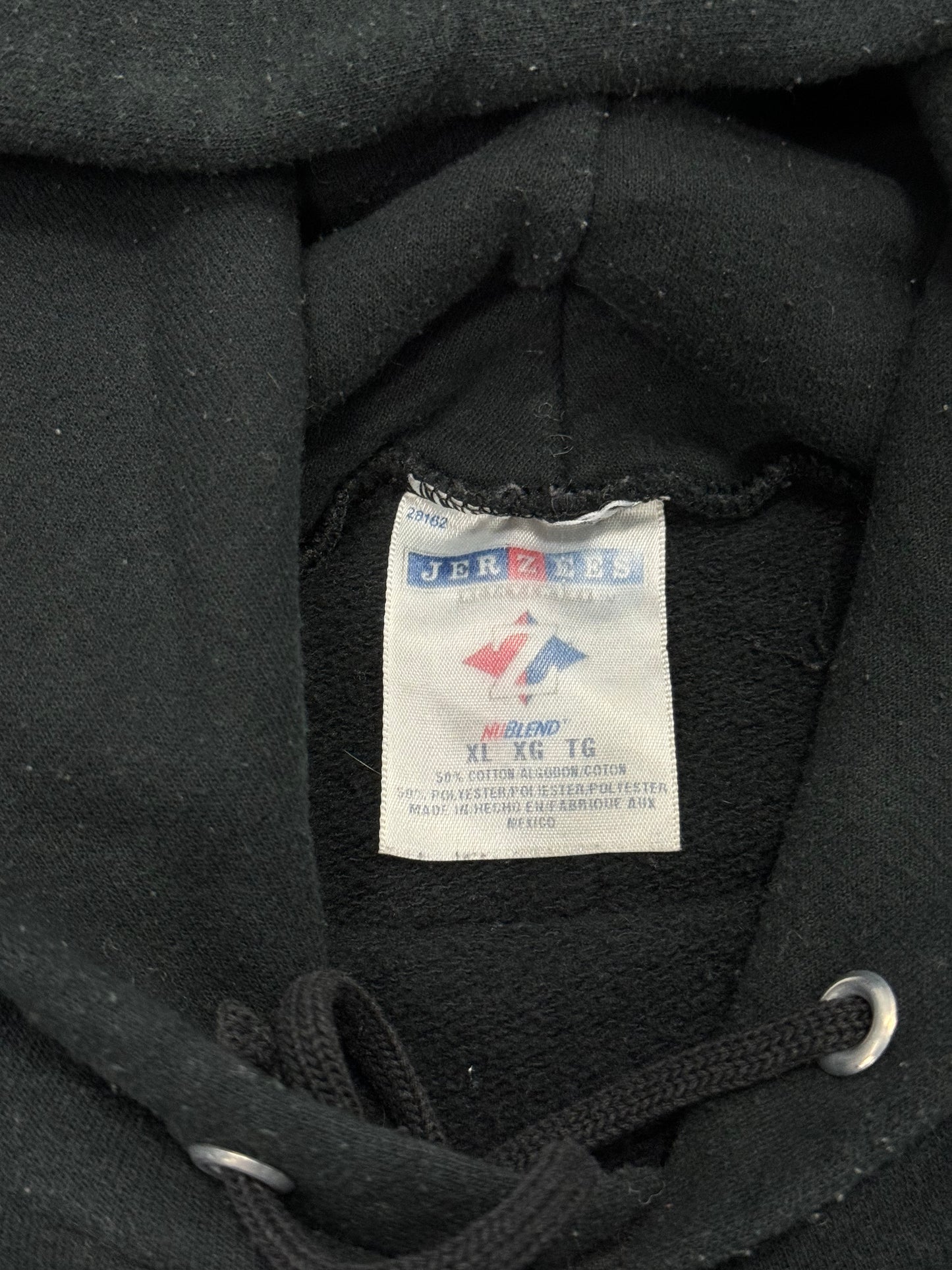 Vintage Y2K Skull Biker Hoodie [XL]