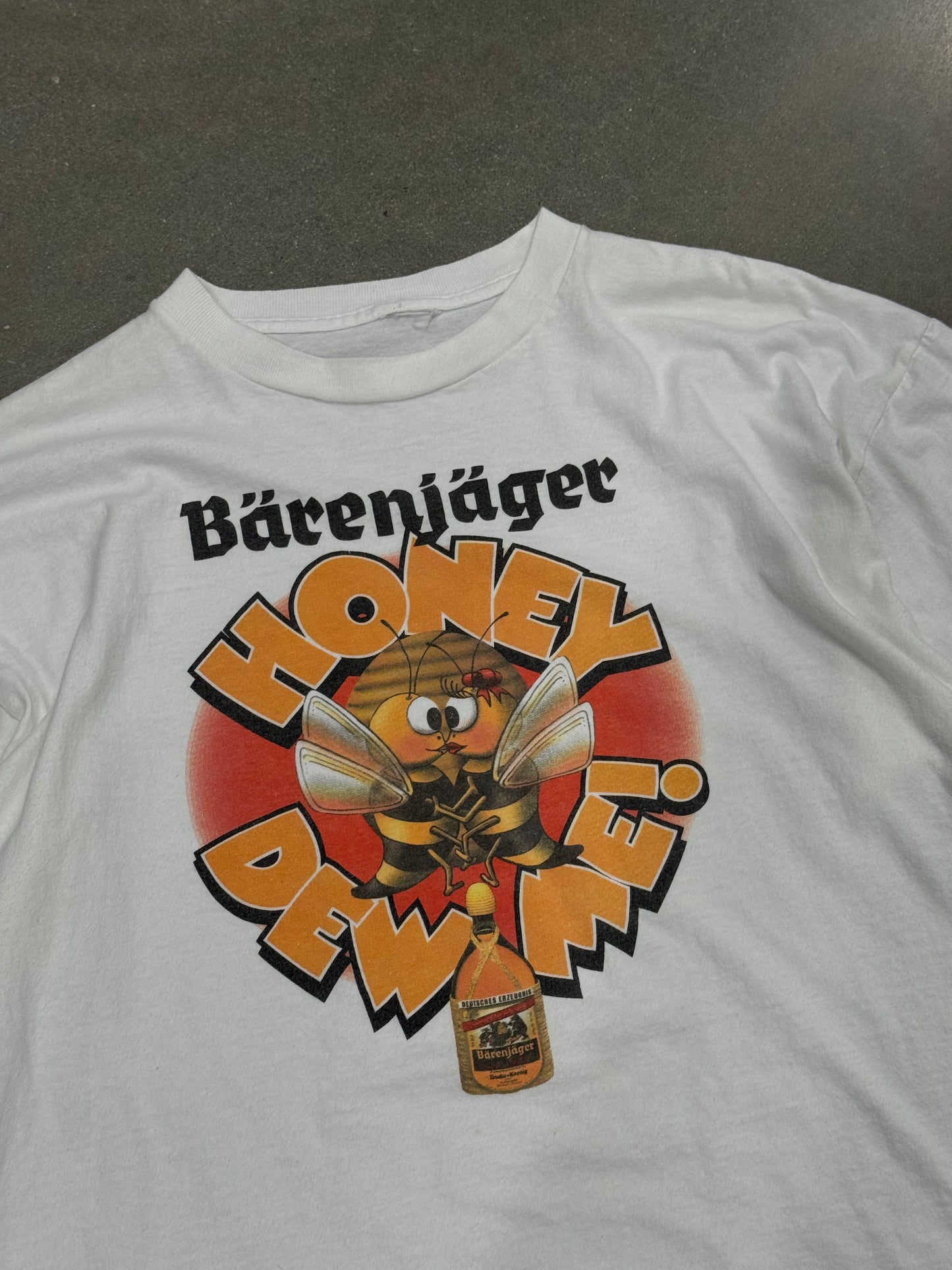 Vintage Y2K Barenjager 'Honey Dew Me' T-Shirt [XL]