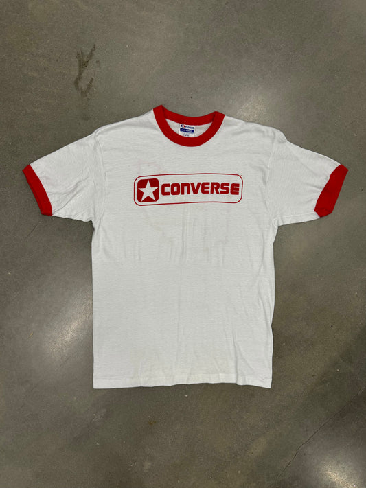 Vintage 1980s Converse Ringer T-Shirt [L]