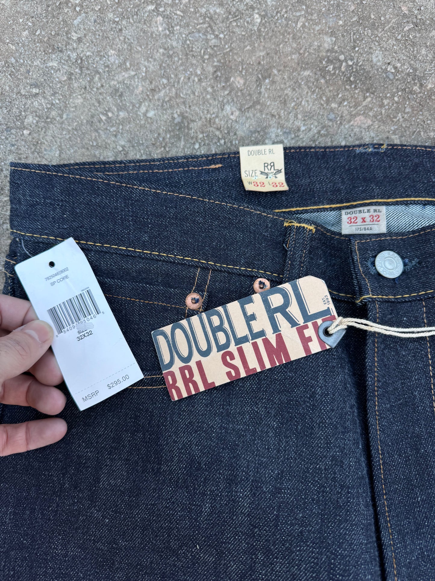 Polo Ralph Lauren RRL Deadstock Slim Fit Selvedge Jeans [32x32]