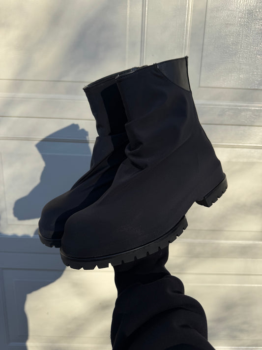 424 Marathon Boots Back Zip Black [41]