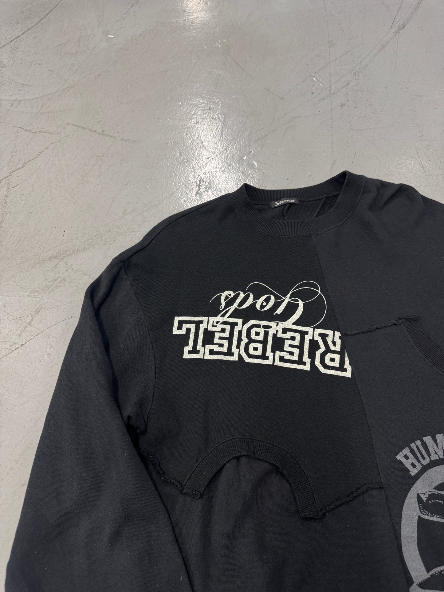 SS22 Undercover Rebelgods Hybrid Sweater
