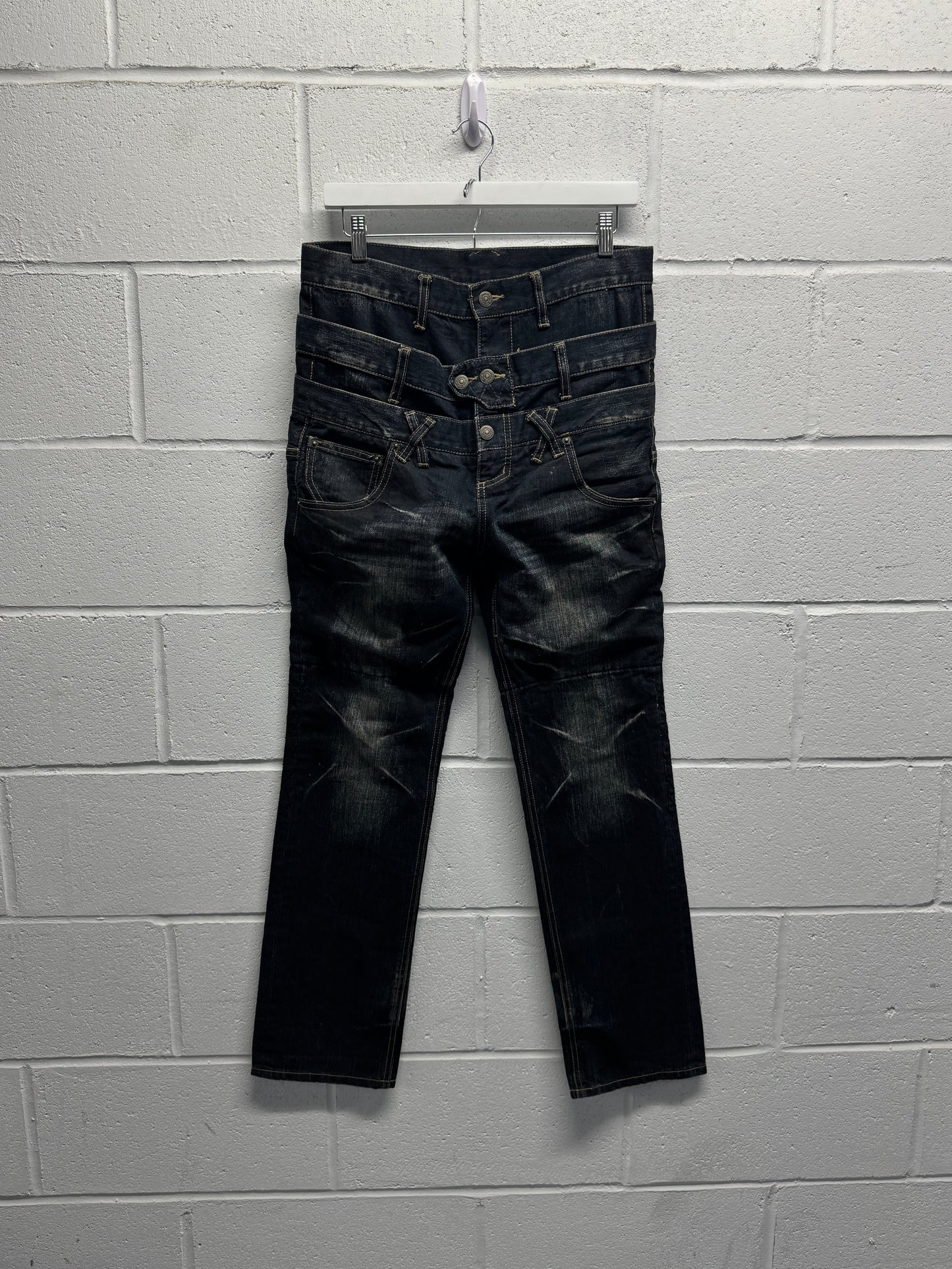 PPFM Triple Waisted Jeans [32"]