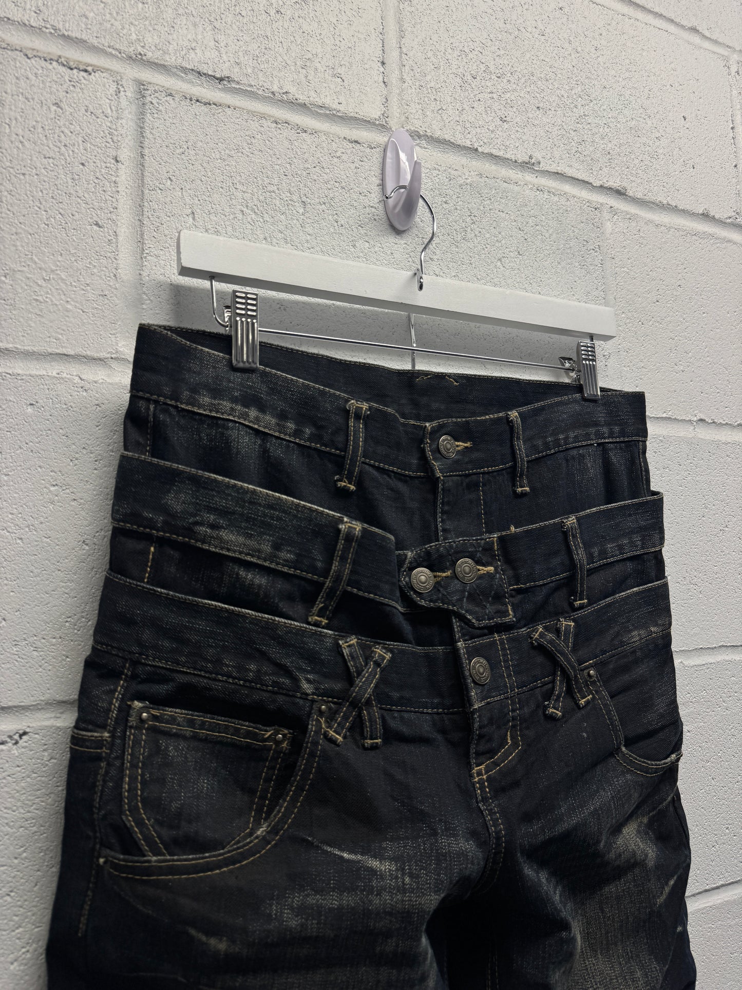 PPFM Triple Waisted Jeans [32"]