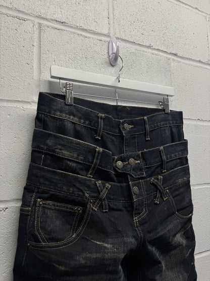 PPFM Triple Waisted Jeans [32"]
