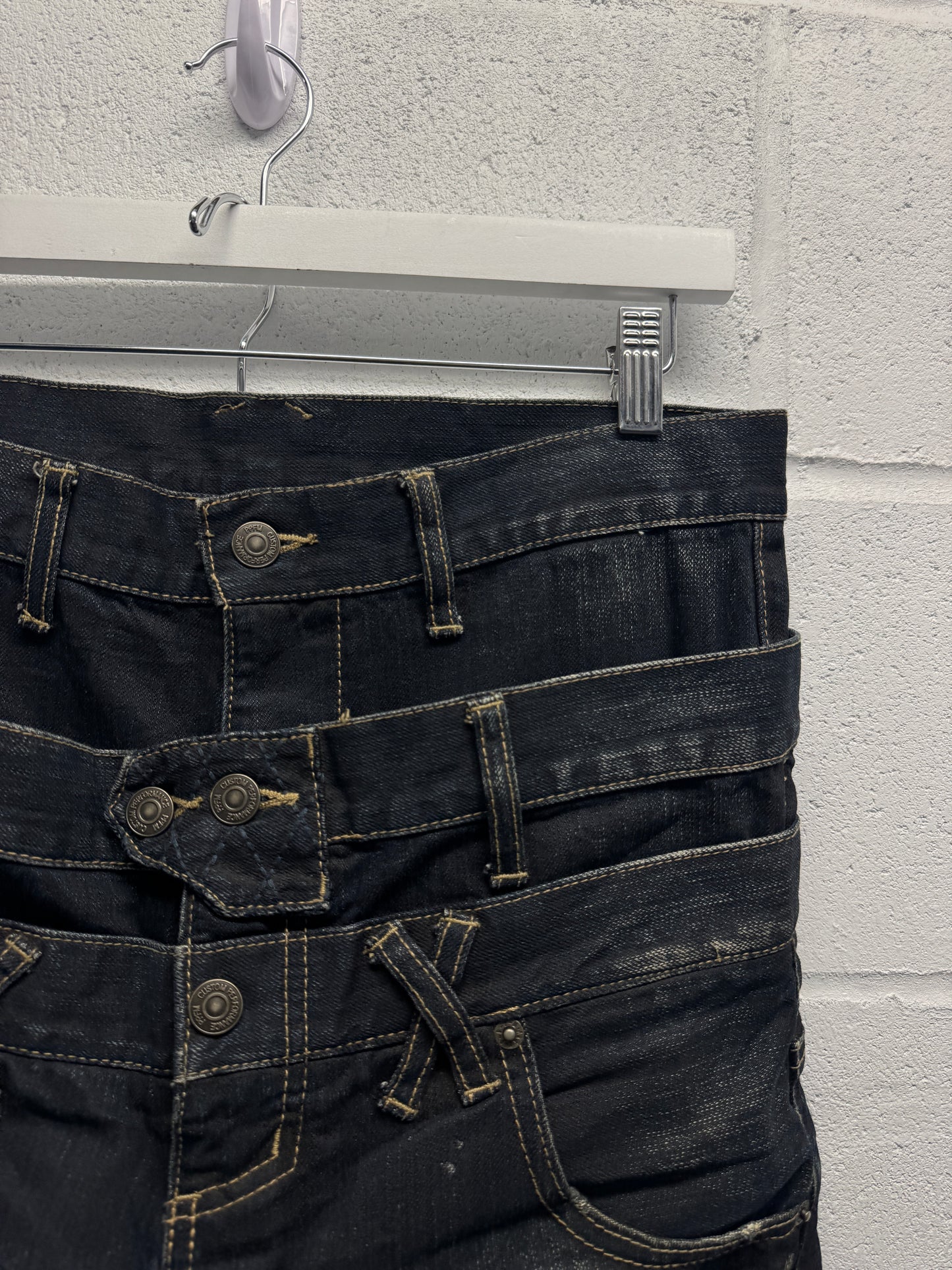 PPFM Triple Waisted Jeans [32"]