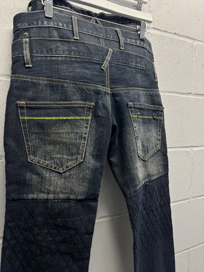 PPFM Triple Waisted Jeans [32"]