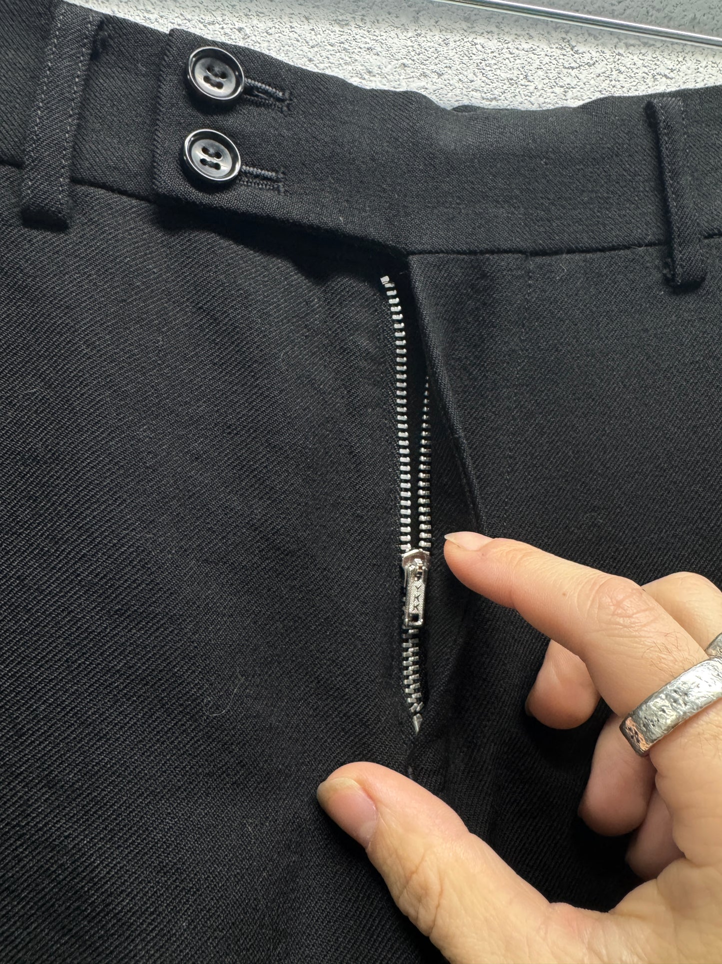 AW08 Comme Des Garçons x Tricot Flared Dress Pants [30"]