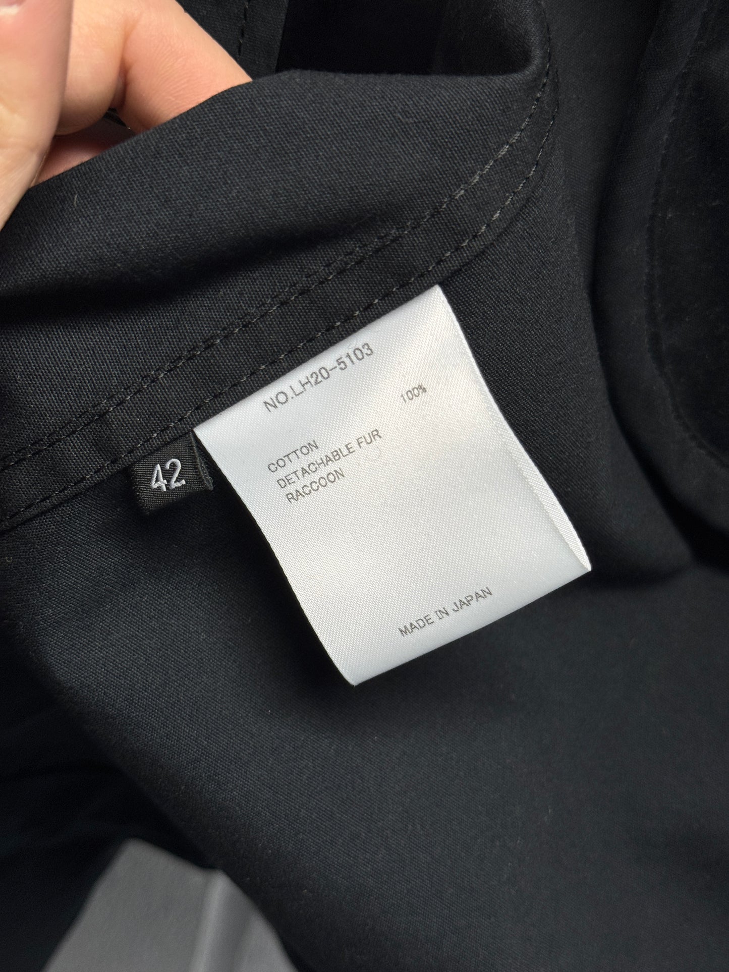 Japanese Brand Fur Hooded Parka [M]