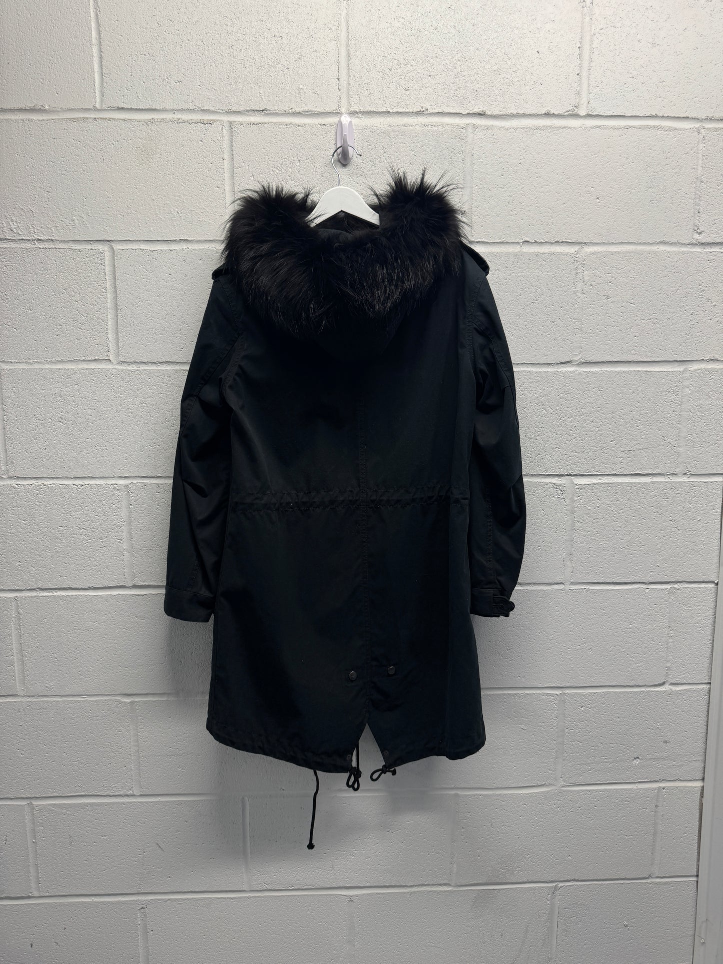 Japanese Brand Fur Hooded Parka [M]
