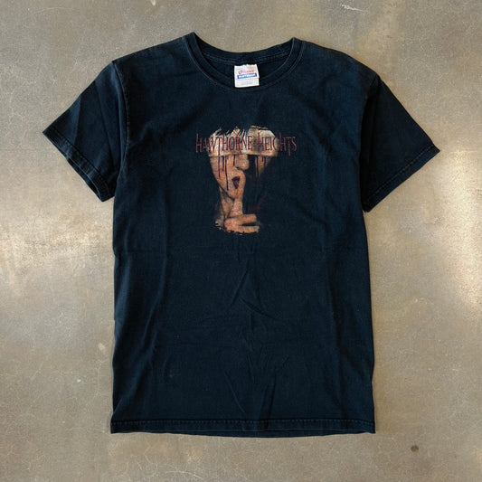 Y2K Hawthorne Heights Rock Band T-Shirt [S]