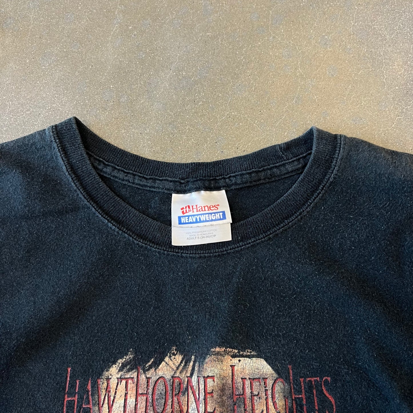 Y2K Hawthorne Heights Rock Band T-Shirt [S]