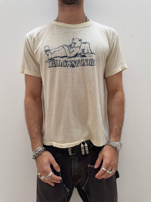 1980s Yellowstoned Parody T-Shirt [M]