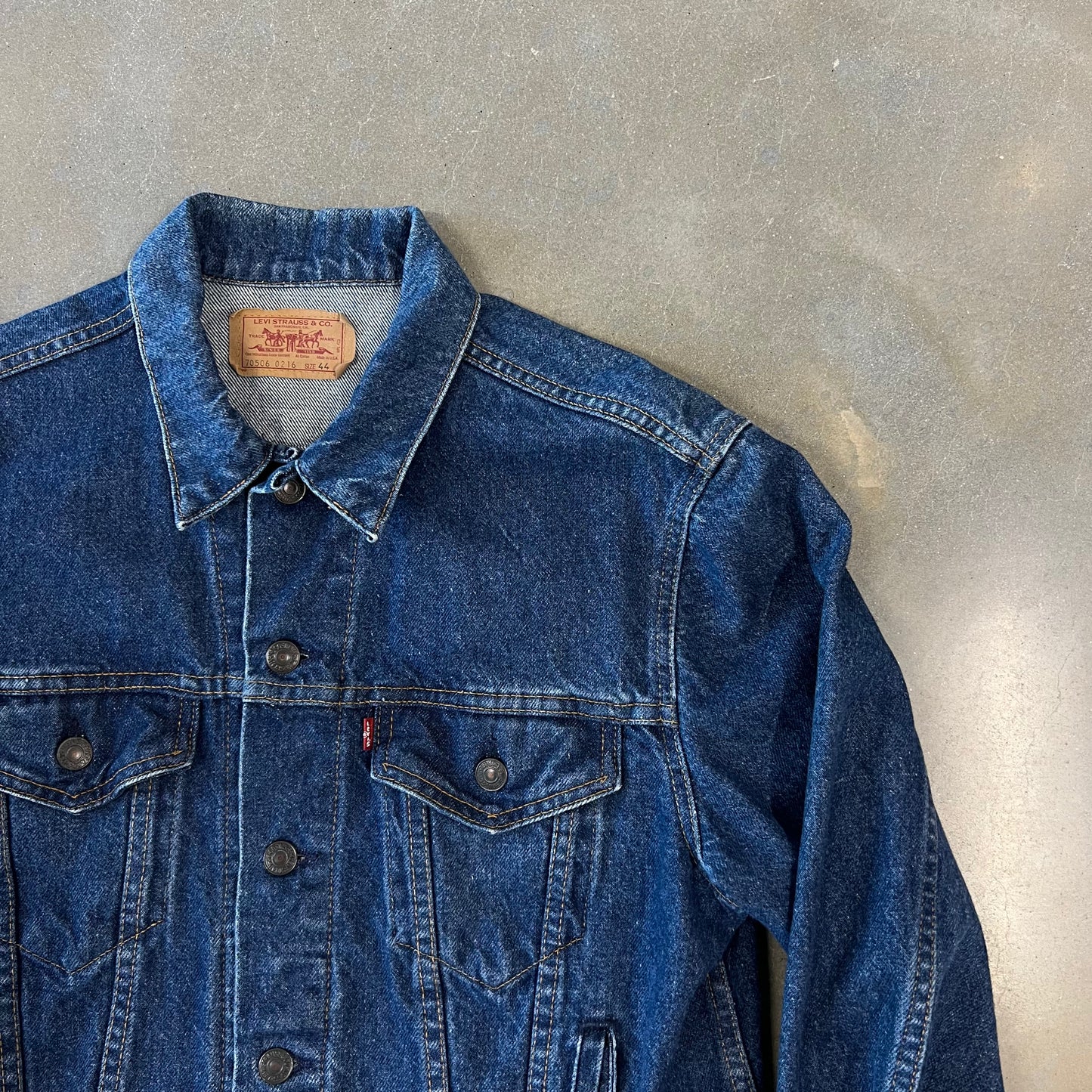 1990s Levis Made in USA Trucker Jacket