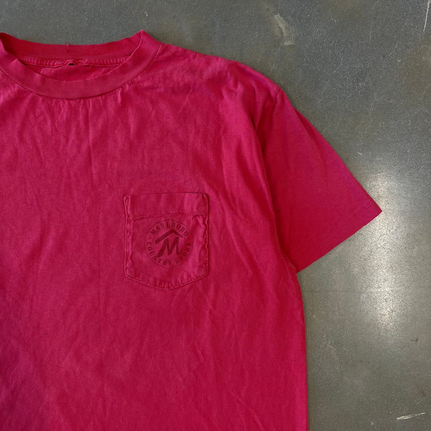 1990s Marlboro Red Overdyed T-Shirt [XL]