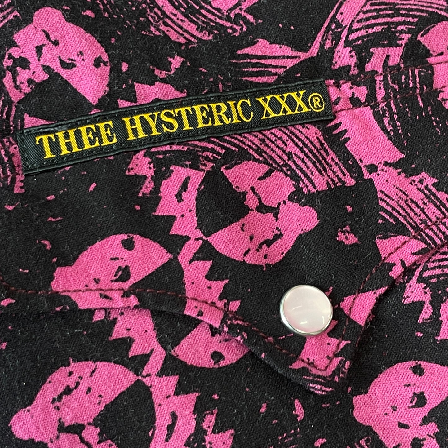 Hysteric Glamour x Rolling Stones Pearl Snaps Button-Up [S/M]