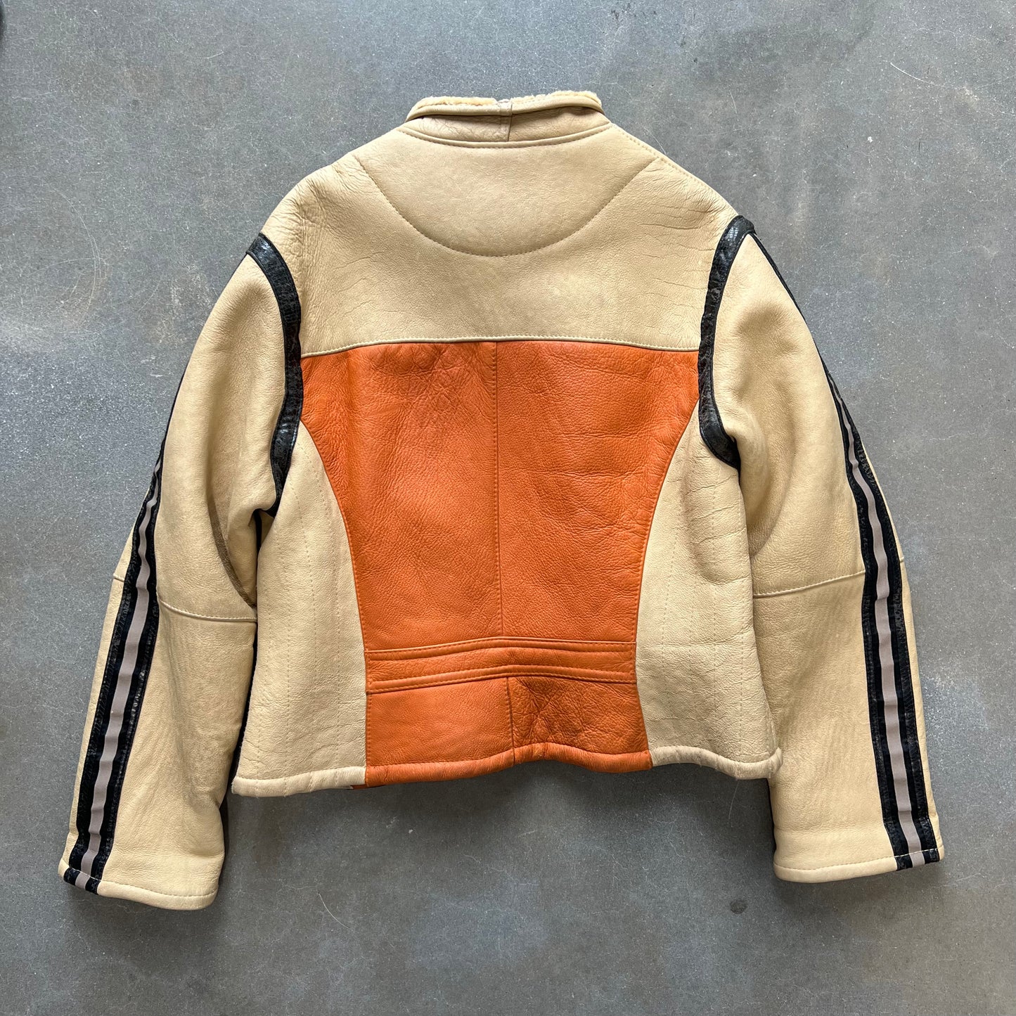 Y2K Walter Davoucci Leather Shearling Jacket [M/L]