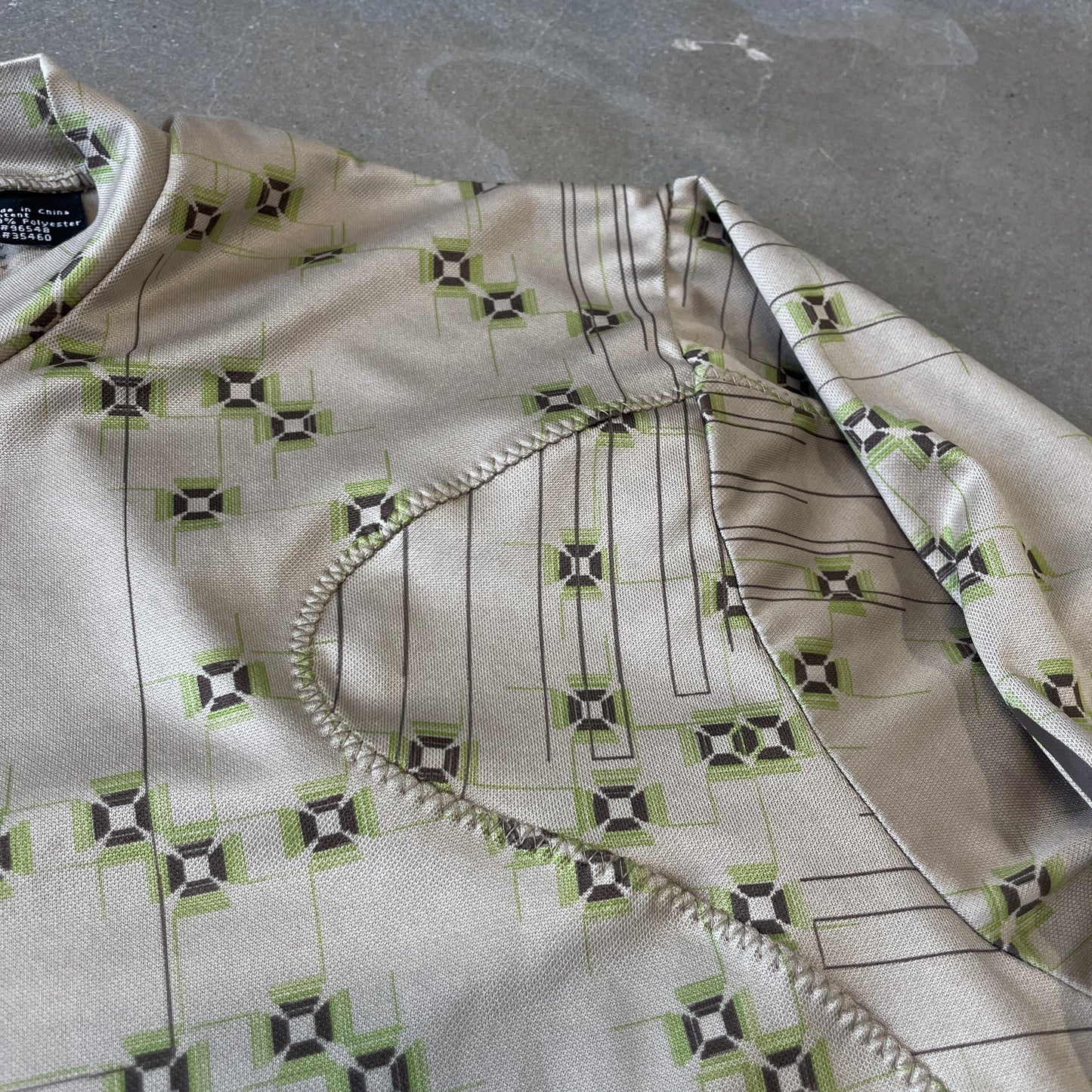 Y2K Oakley Mummy Stitch All Over Print Longsleeve [M/L]