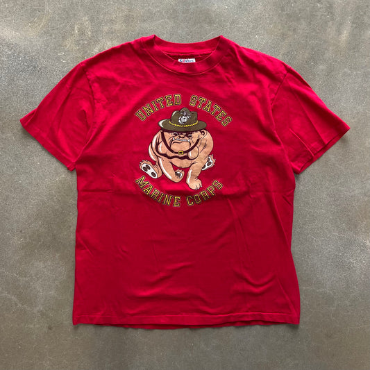 1990s U.S. Marine Corps T-Shirt [L]
