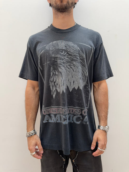 1990s Smoked Faded T-Shirt [L/XL]