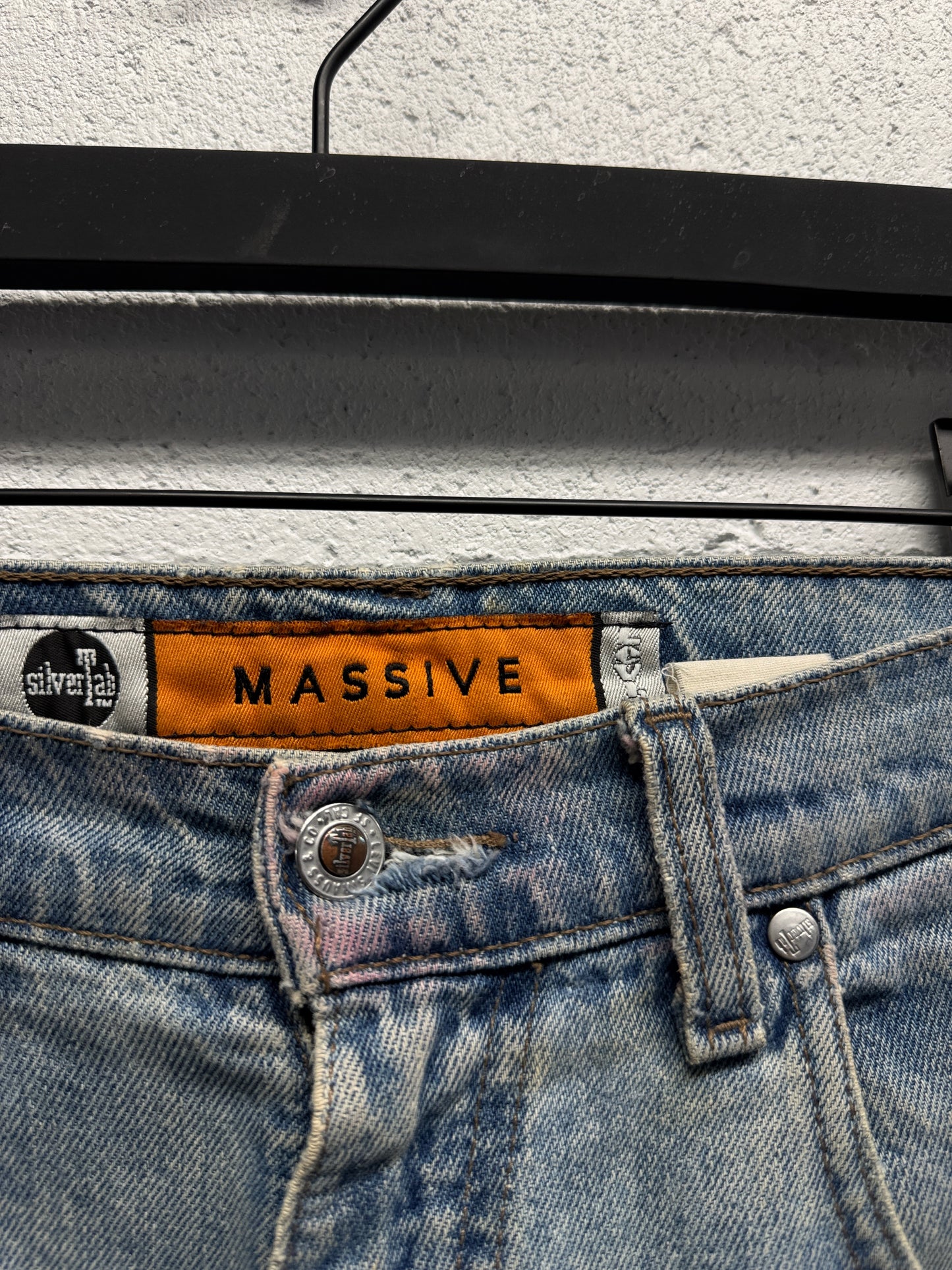 2000s Thrashed Levi's Silver Tabs Massive Bootcut [34]