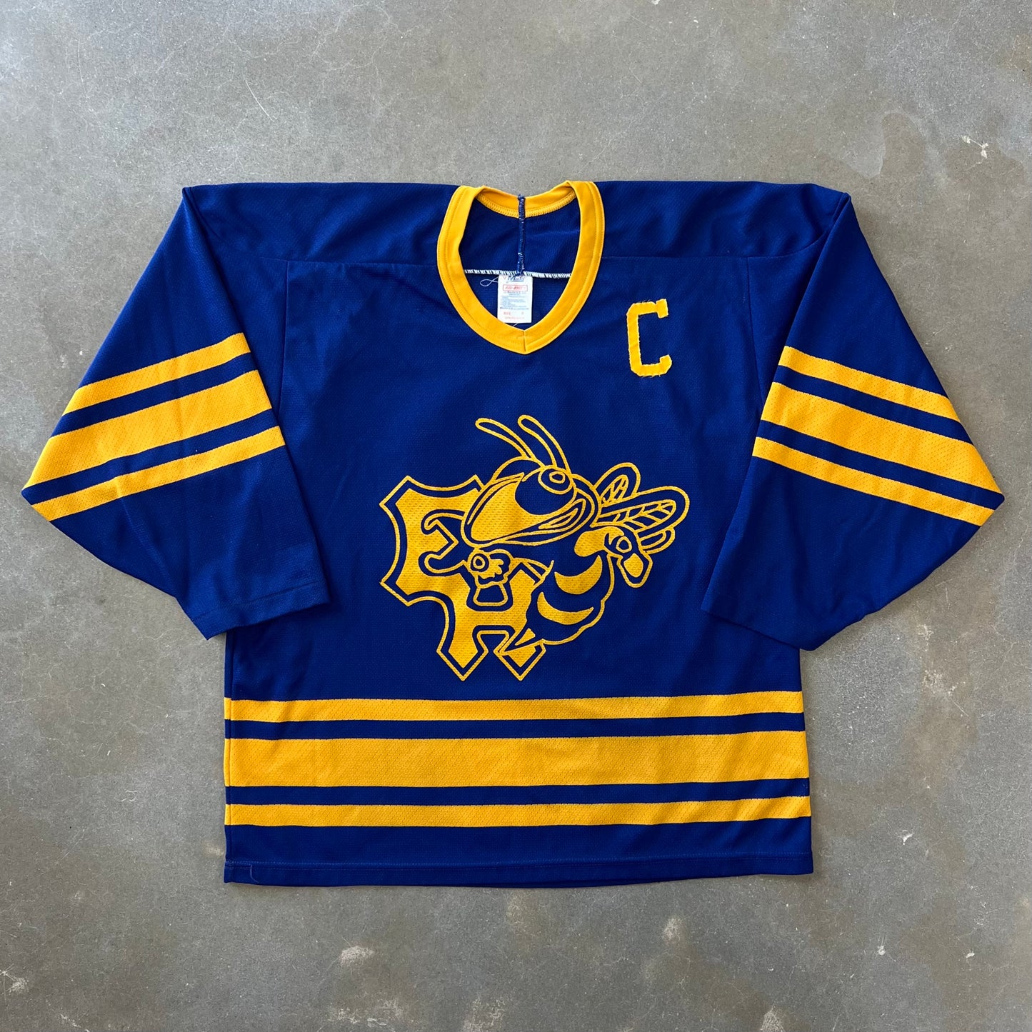 1980s Yellow Jackets Hockey Jersey
