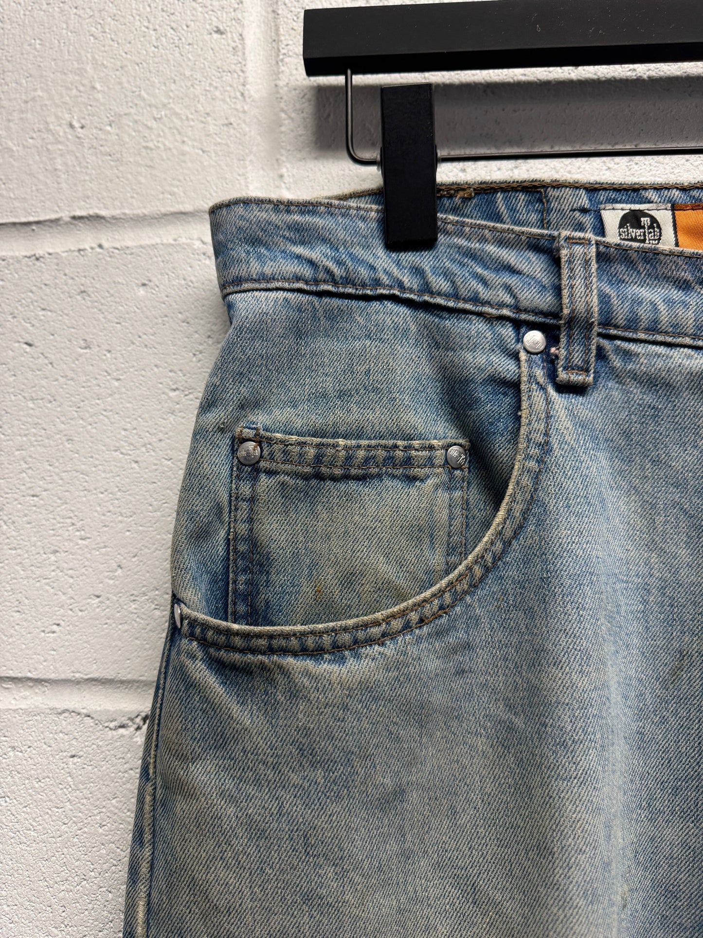 2000s Thrashed Levi's Silver Tabs Massive Bootcut [34]