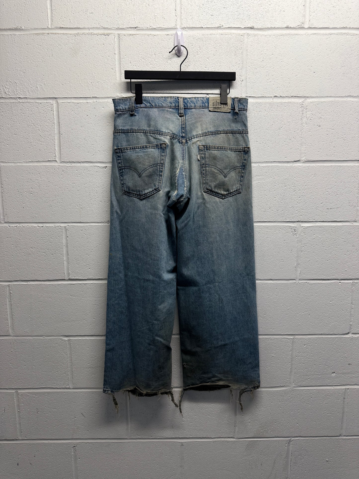 2000s Thrashed Levi's Silver Tabs Massive Bootcut [34]