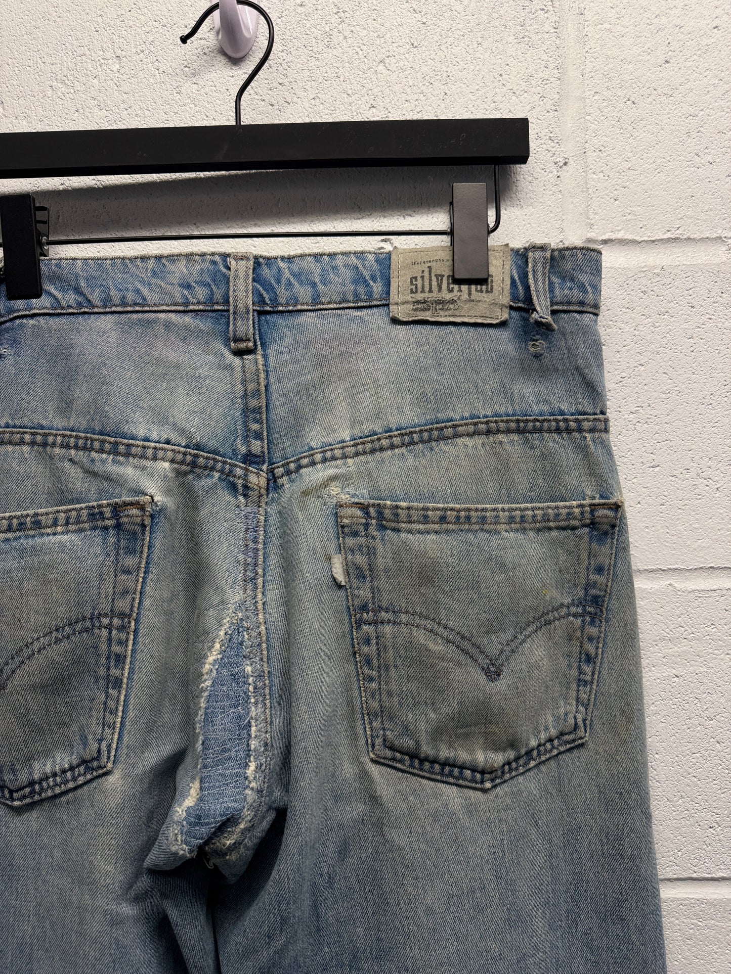 2000s Thrashed Levi's Silver Tabs Massive Bootcut [34]