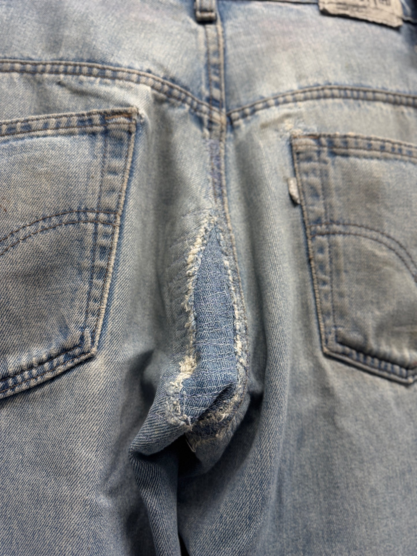 2000s Thrashed Levi's Silver Tabs Massive Bootcut [34]