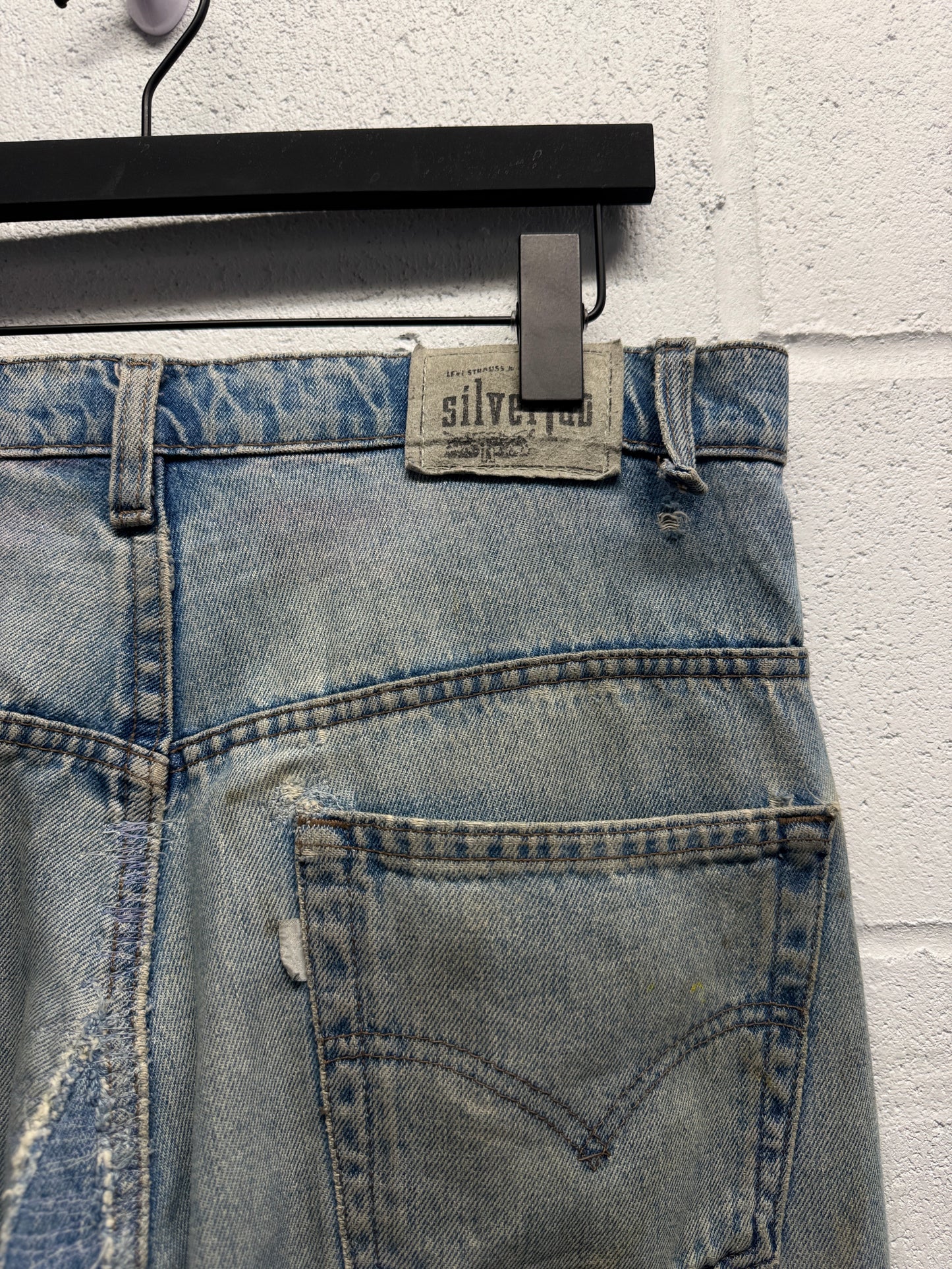 2000s Thrashed Levi's Silver Tabs Massive Bootcut [34]