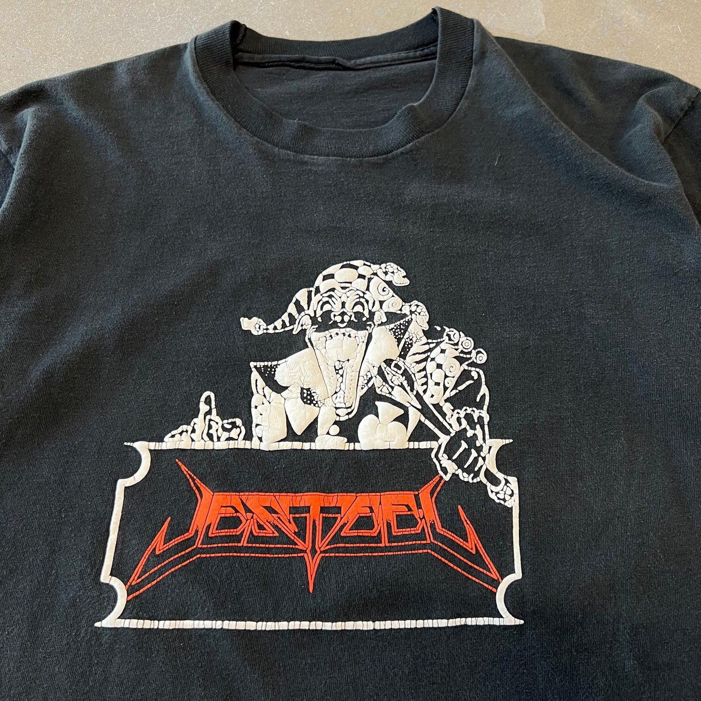 1990s Jesteel Joker Punk Band T-Shirt [L]