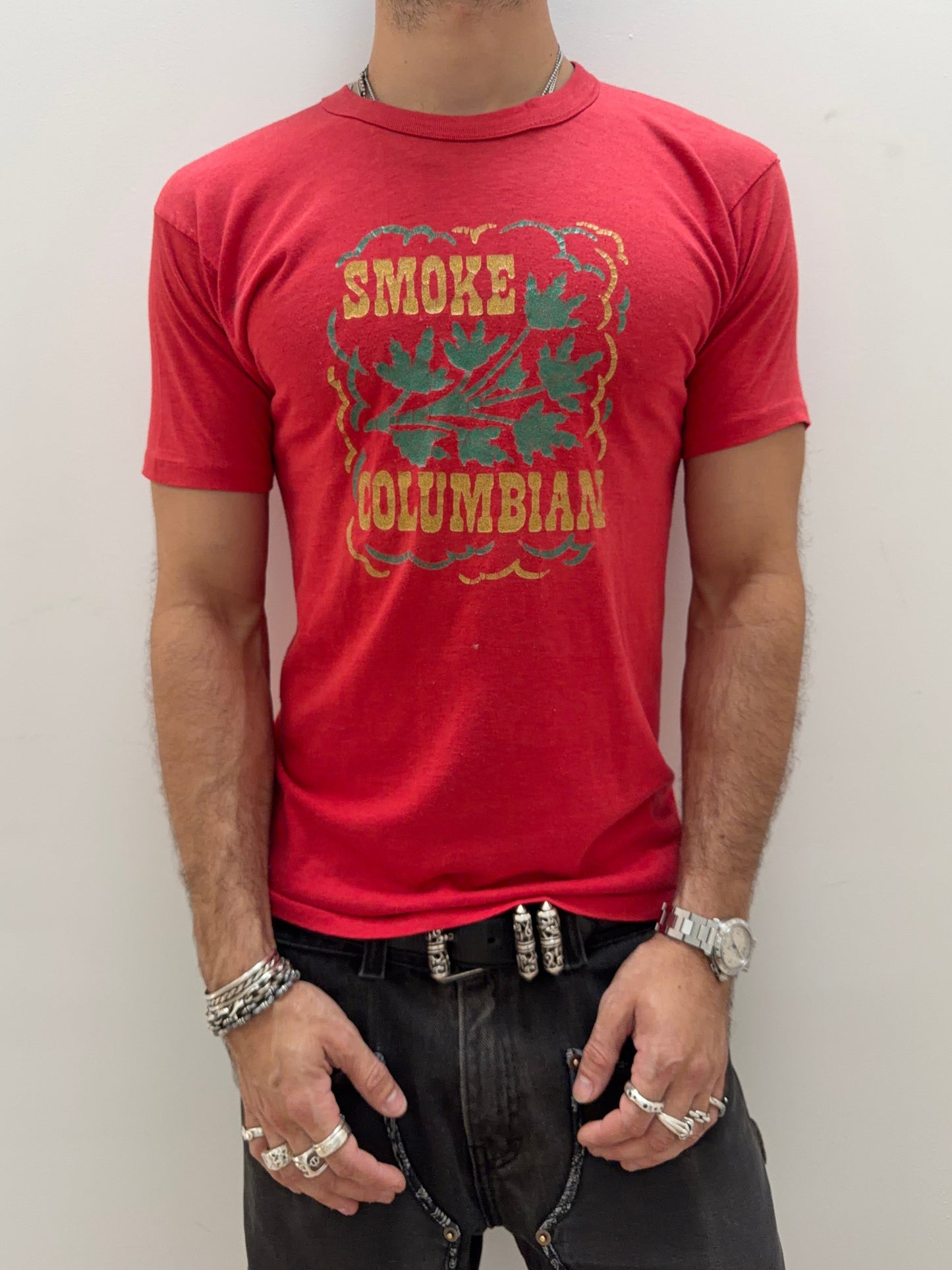 1980s Cannabis T-Shirt [M]