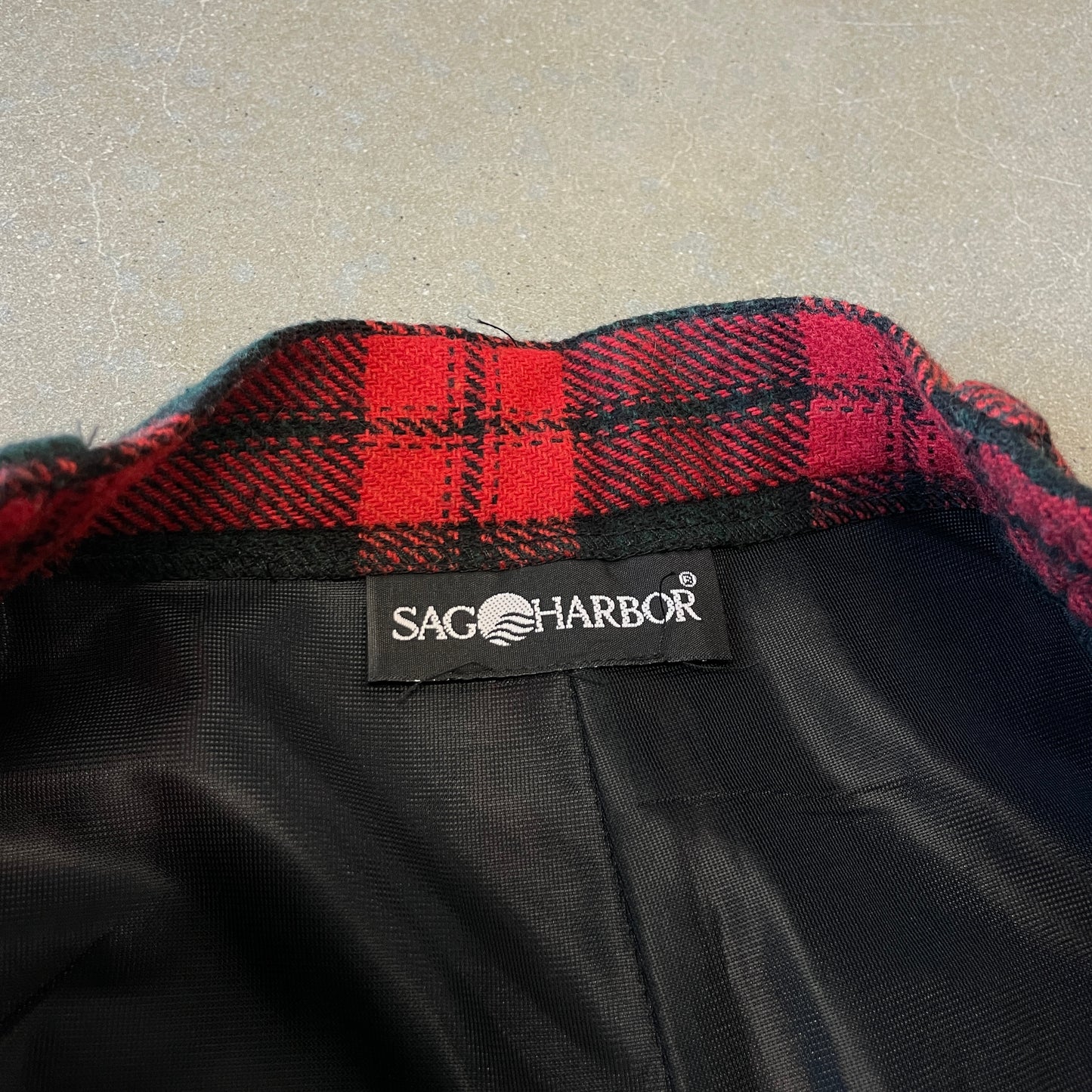 1990s Red Tartan Plaid Shorts [30W]