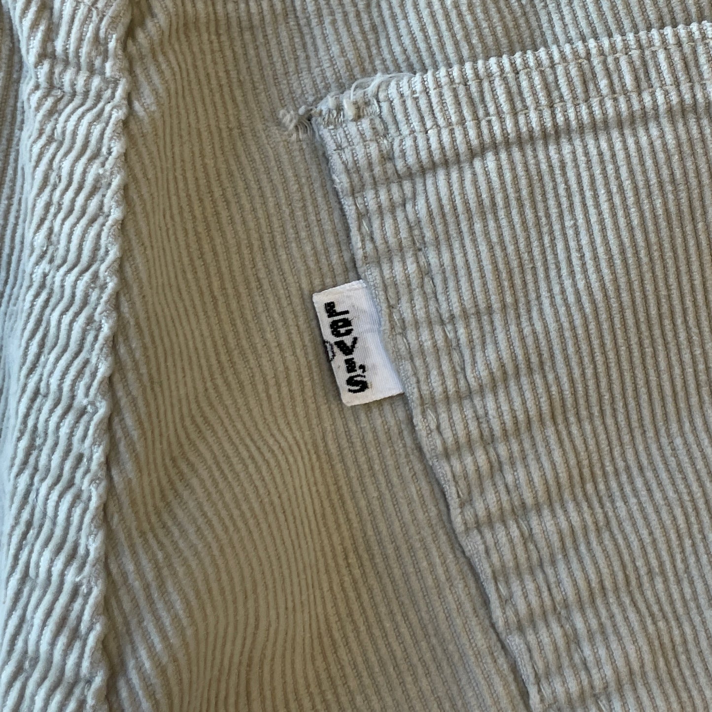 1990s Levis 517 Khaki Corduroy Flared Pants [32x32]
