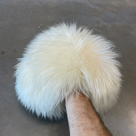 1970s Made in Italy Fur Snowball Hat [OS]