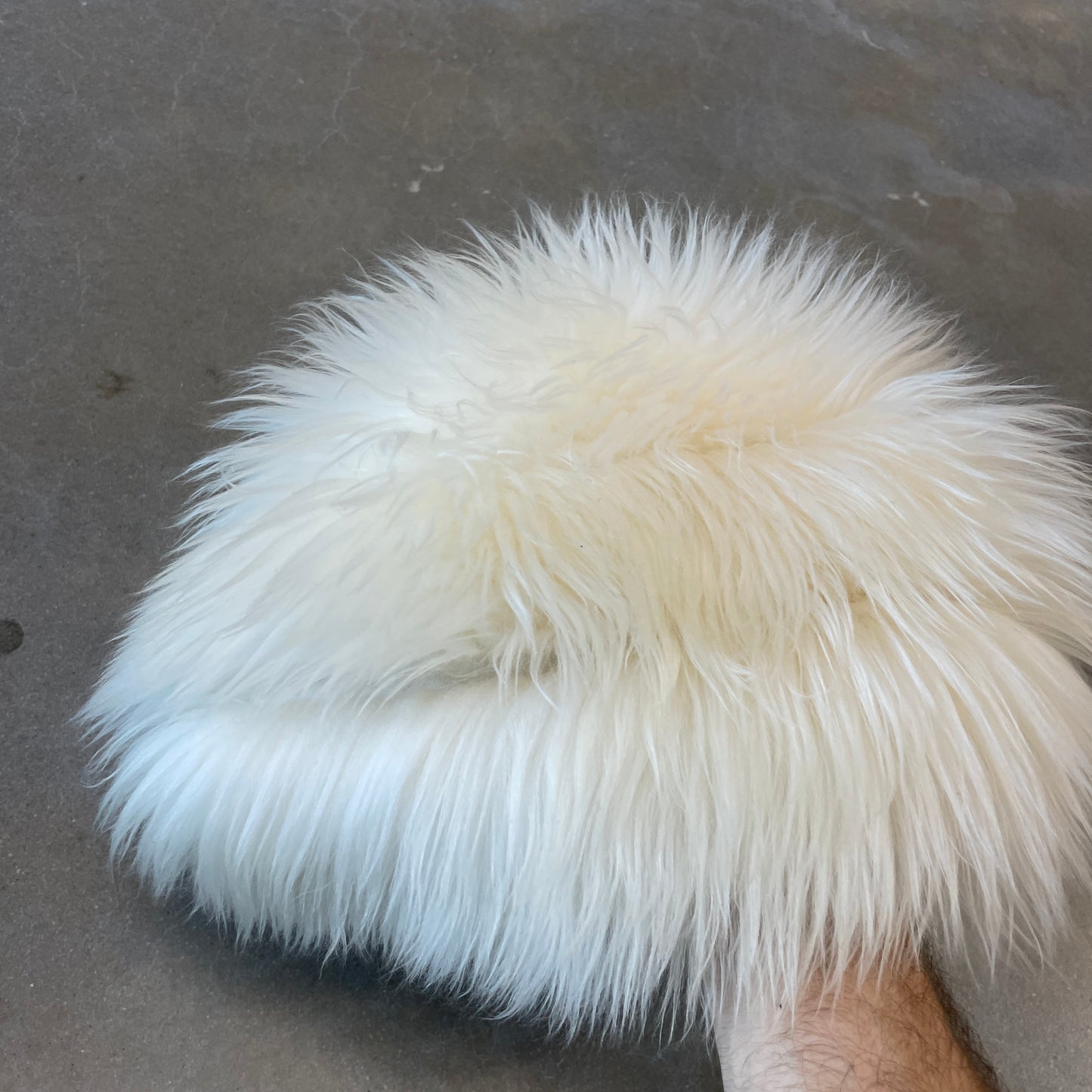 1970s Made in Italy Fur Snowball Hat [OS]