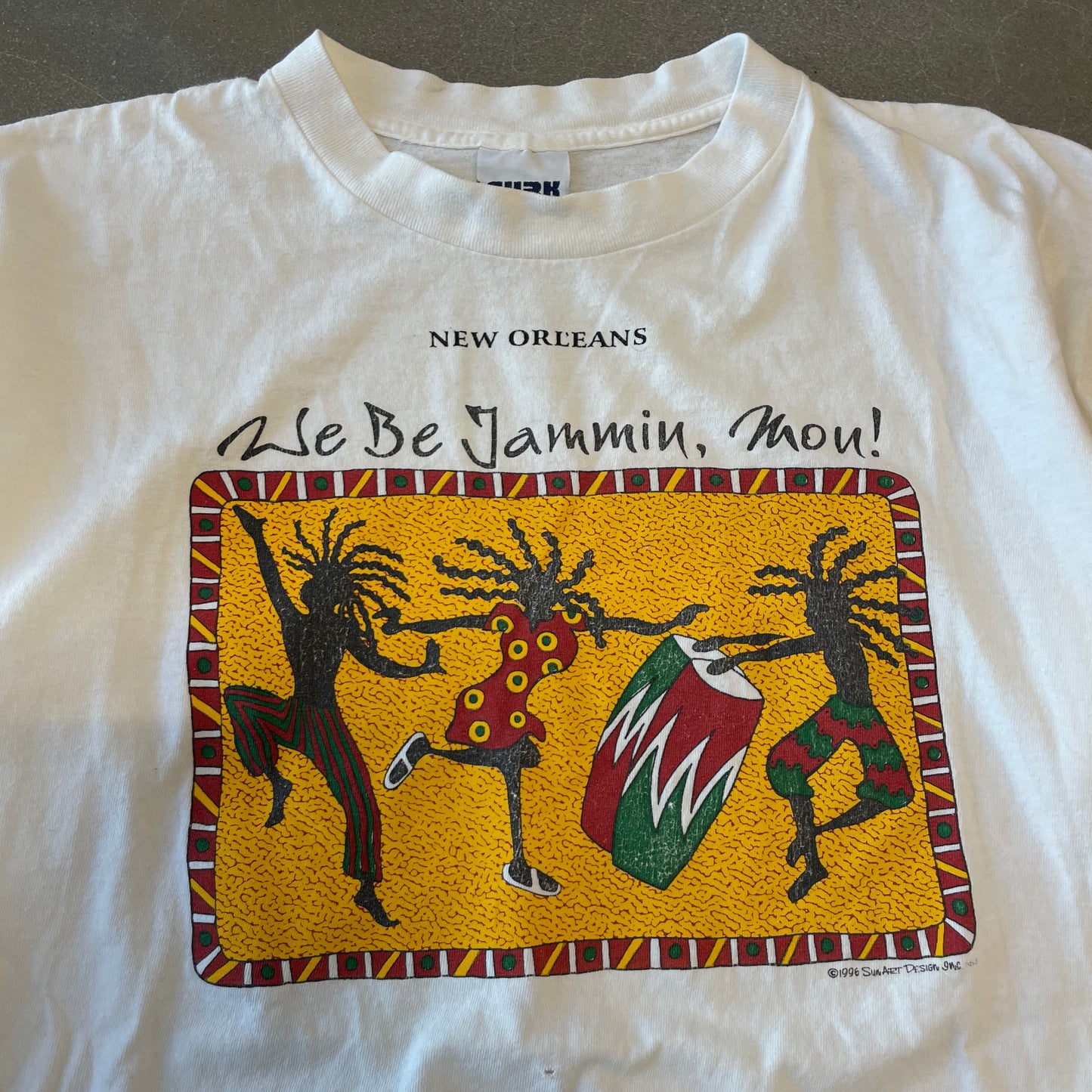 1990s We Be Jammin, Mon New Orleans T-Shirt