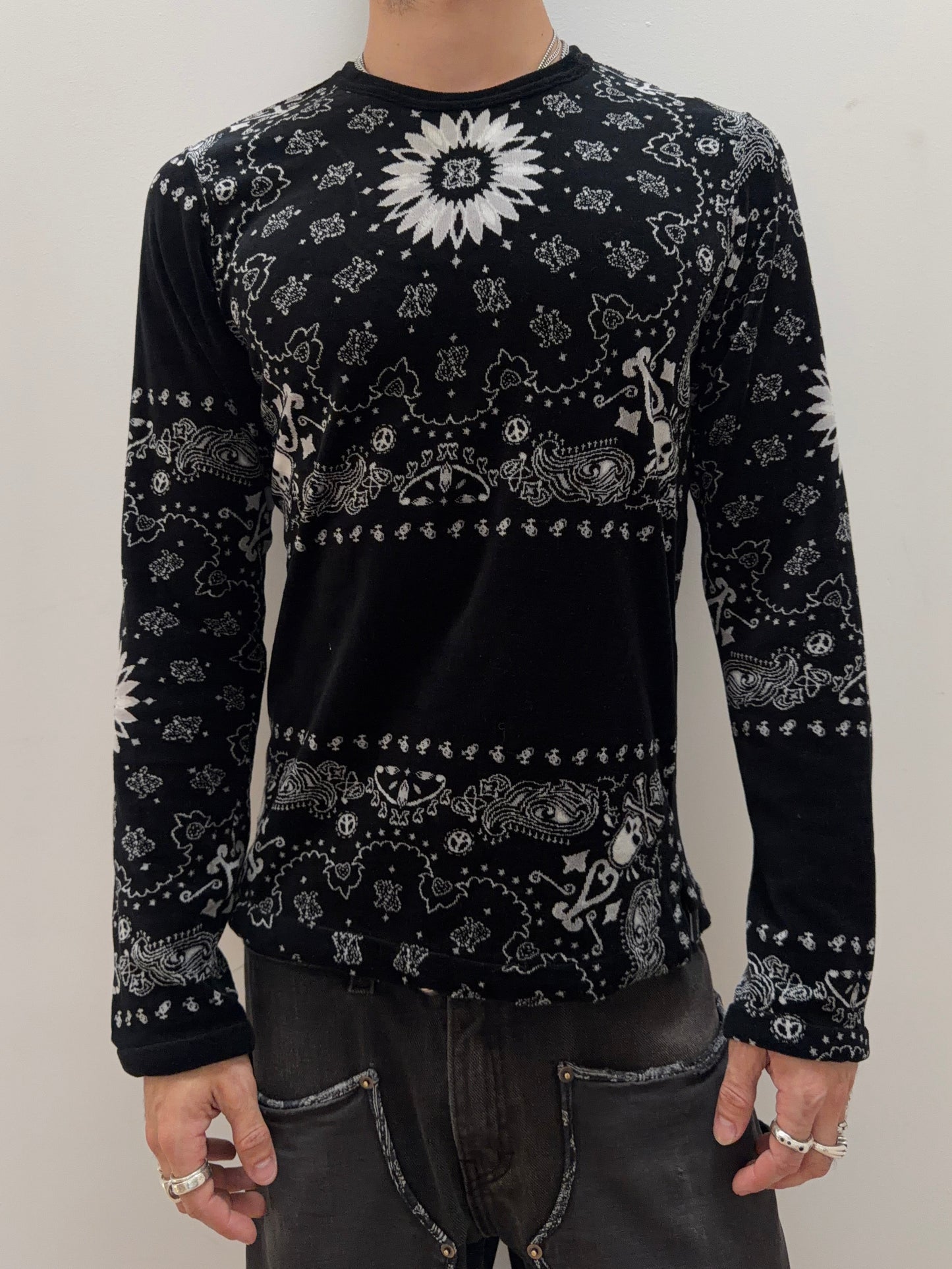 Mastermind Paisley AOP Longsleeve [M]