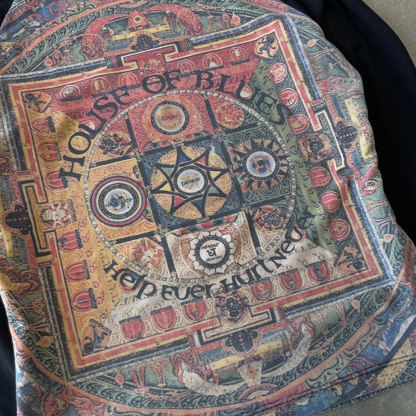 Y2K Cheap Thrill Trippy Tight Longsleeve [M]