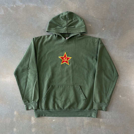 1990s USSR Sickle & Hammer Hoodie [M/L]