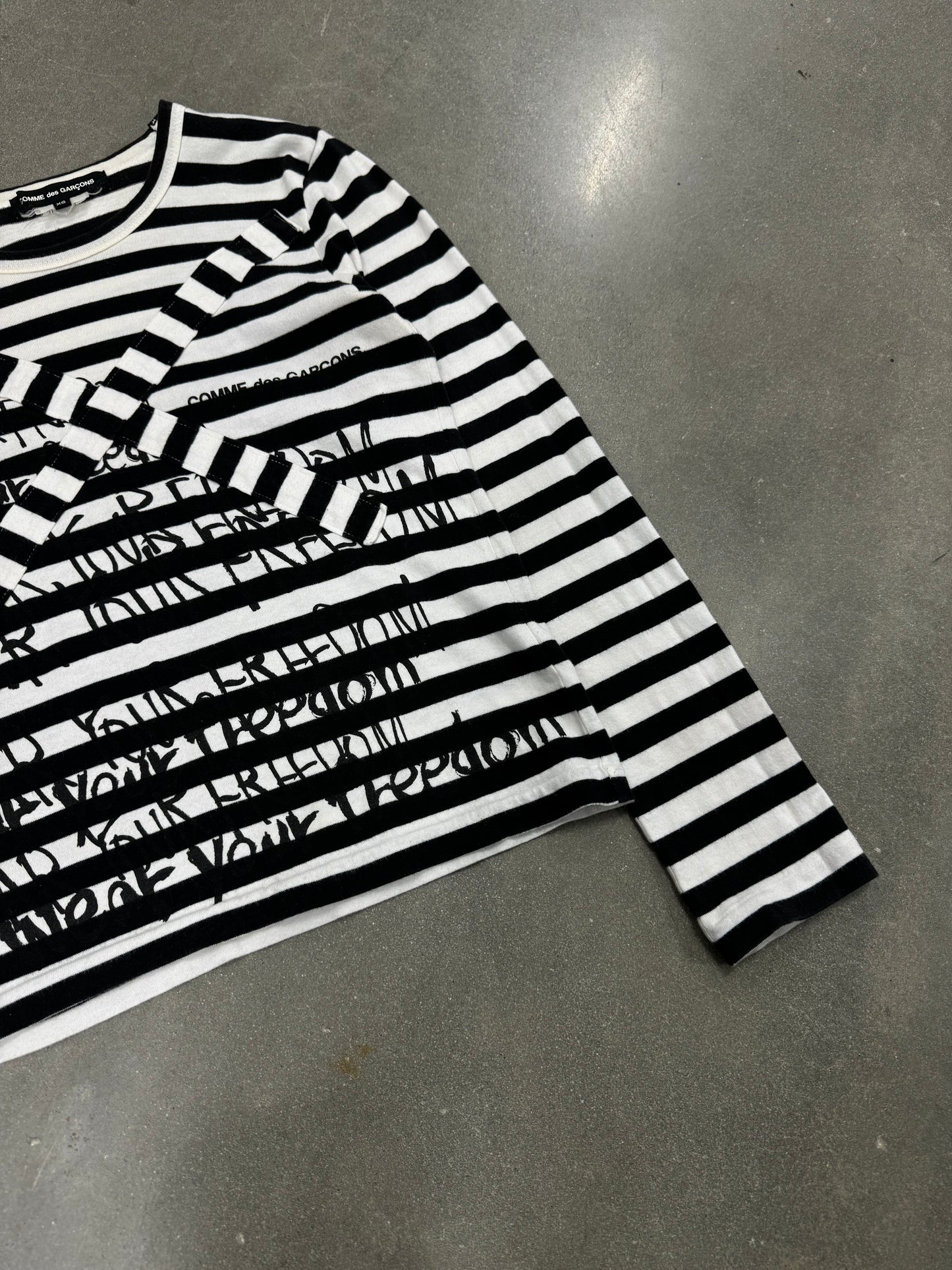 Early 2000's Comme des Garçons Striped Longsleeve [XS]