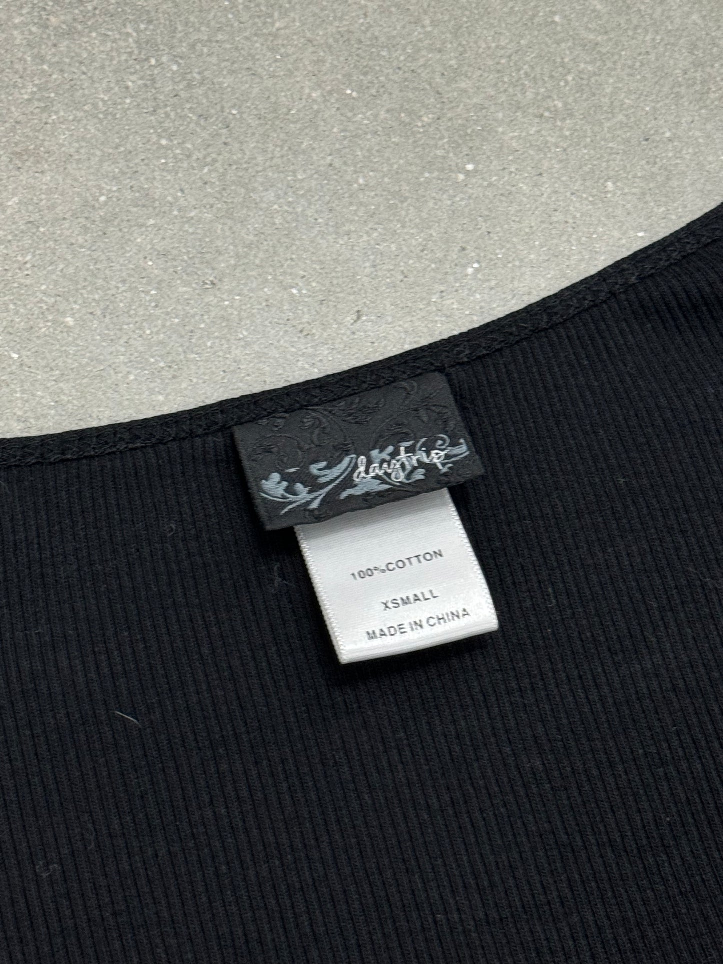 Vintage Y2K Sequin/Bedazzled Texture Top [XS]