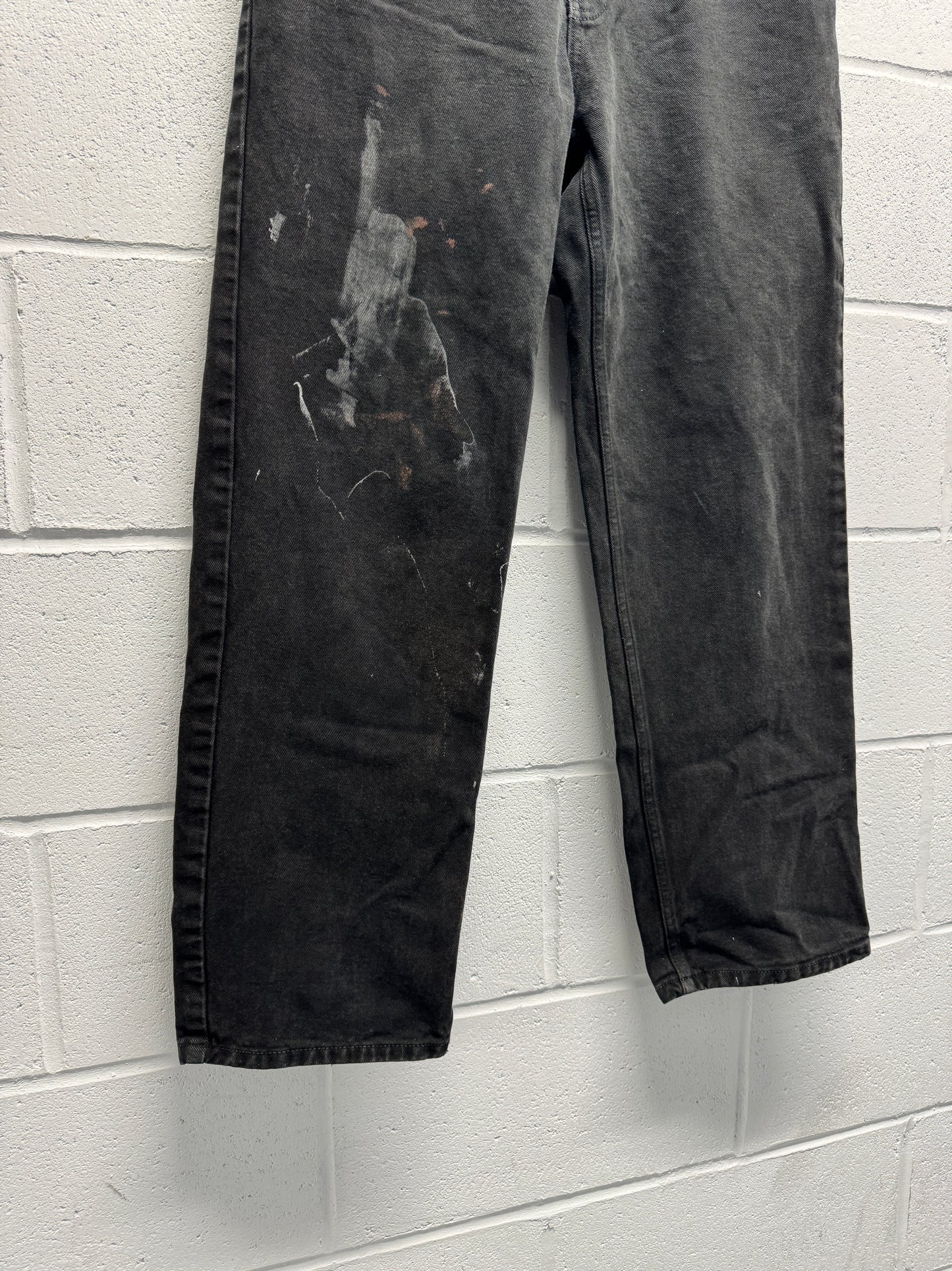 2000s Calvin Klein Paint Straight Jeans [31]